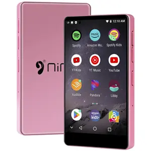 144GB MP3 Player with Bluetooth and WiFi,MP3 MP4 Player for Kids with Spotify, YouTube, Audible, 4.0" HD Touch Screen Android Music Player with Parental Controls,Up to 1TB