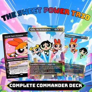 The Sweet Power Trio EDH Commander Deck | 100 Cards + Tokens | Custom MTG Proxy