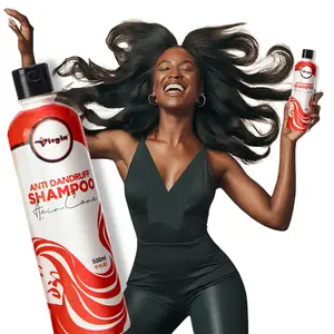 Virgin Anti Dandruff Shampoo for Dandruff Control & Natural Hair Growth - Chemical-Free Solution with Virgin Oils & Herbal Extracts