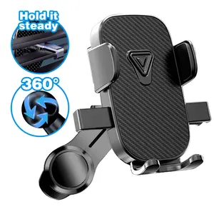 Phone Holders for Your Car: [Never Blocking] Air Vent Cell Phones Mount for iPhone 17 Pro Max & Samsung Android Smartphone [Thick Cases Friendly] Hands-Free Auto Mobile Phone Stand