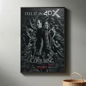 The Conjuring Last Rites Movie Poster | High Quality Canvas Print I 2025 Movie Poster | Modern Room Decorative Arts | Popular Film Gift