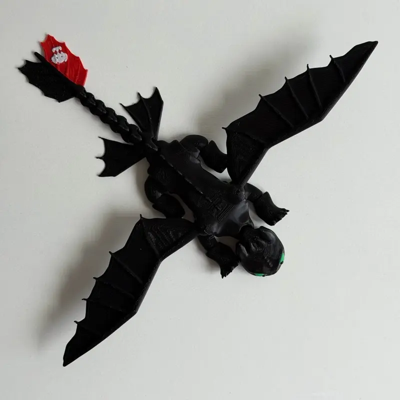 Toothless Medium (removable wings)