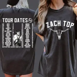 Country Music Zach Top T-shirt, Concert Shirt, Music Festival Wear, Vintage Style Tee, Gift for Music Lover