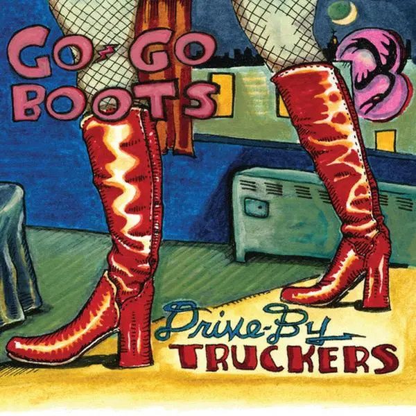Drive-By Truckers Band Cartoon Gold Dancin' Ricky 11th Record Album - ATO Records English Pulaski Ray's Automatic Digipack CD, The Weakest Man, The Thanksgiving Filter