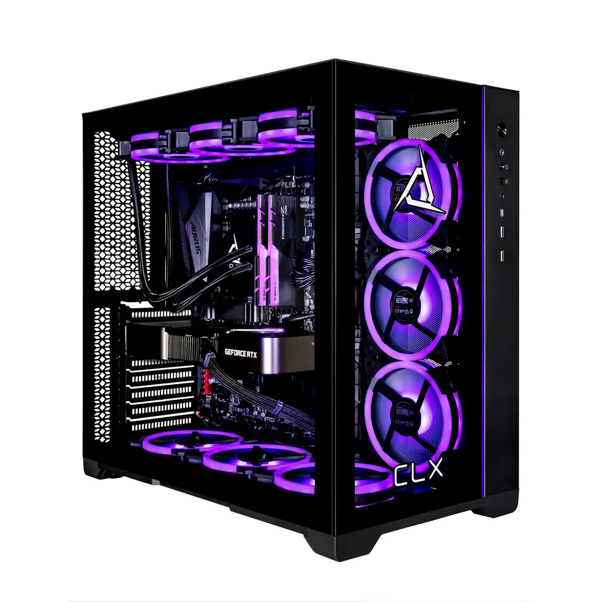 CLX SET VR-Ready Liquid Cooled Gaming Desktop Computer, Intel Core i9-13900KF 3.0GHz, 64GB RAM, 2TB SSD + 6TB HDD, NVIDIA GeForce RTX 4070 12GB, Windows 11 Home