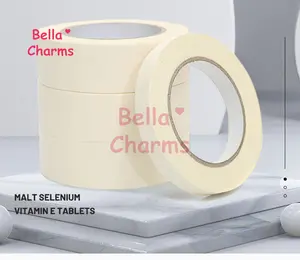 White Masking Tape – High-Viscosity Painter’s Tape for Color Separation, Art, Furniture Decoration, and Spray Paint Masking