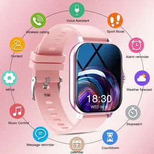 Smartwatch - Call Function & Message Alert, Step Count & Calorie Tracker, Multiple Sports Modes, Weather Update, Wireless Connection, for Men Women