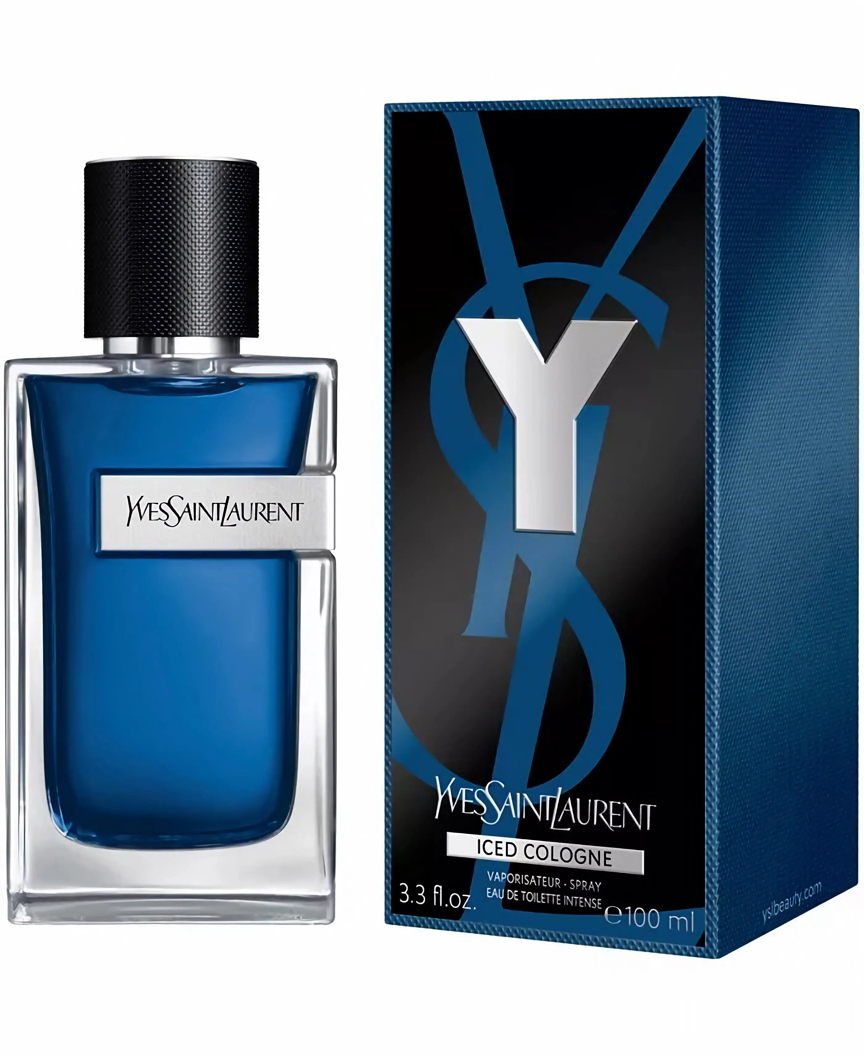 YSL Men's 3.3 Ounce Iced Cologne Eau de Toilette