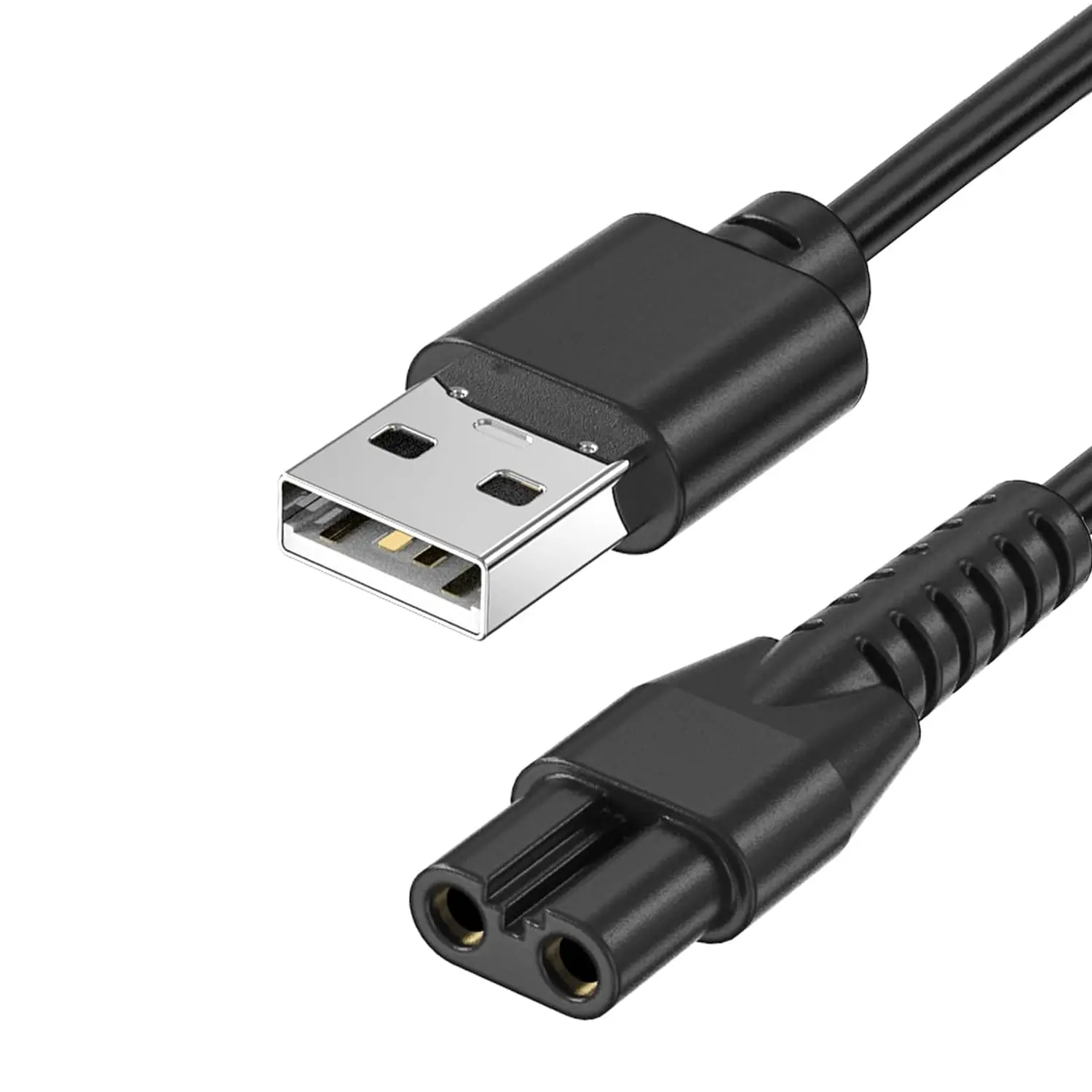 USB Charger Cord for Lawn Mower 3.0/2.0 Electric Trimmer Shaver Razor, Replacement Charging Cord for Manscaping Groin Hair Trimmer, The Weed Whacker Nose and Ear Hair Trimmer
