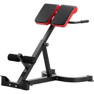 Spring new arrivals Roman Chair Hyperextension Bench, 300 lbs Adjustable Extension Machine, Multi-Function Exercise Equipment for Glute, Hamstring, Lower Back, and Ab Workout, Fitness Weight Bench for Home Gym