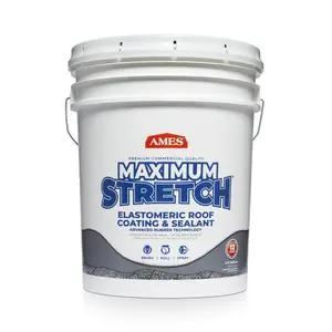 5 Gallon - Maximum-Stretch Elastomeric Roof Coating & Sealant