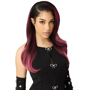 Outre Prefect Hairline True Frontal Glueless 13x6 HD Pre-Shaped Widow's Peak Lace Front Wig - PEAK EDGE 708