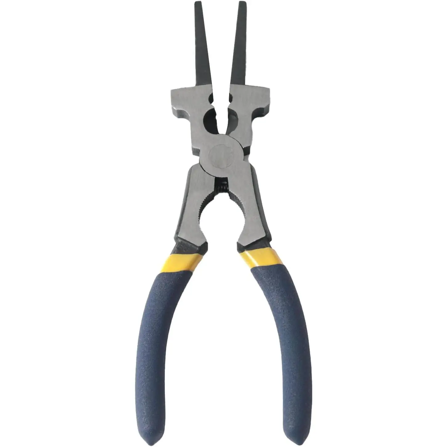 Professional 8inch Welding Pliers, Sharp MIG Pliers, Rust-Proof, Long Nose with Anti-Slip Handle - Durable and Efficient (1 Piece)