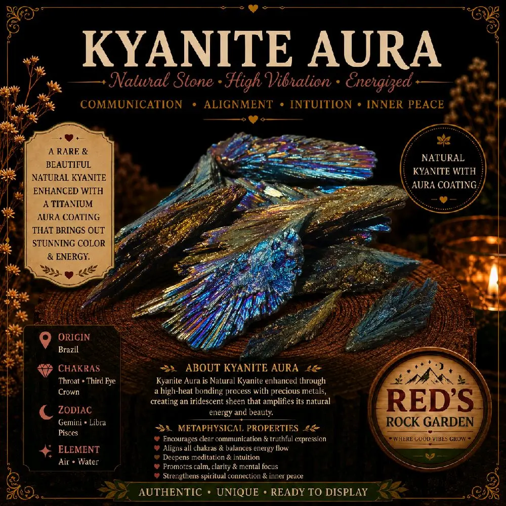 Kyanite Aura Pieces Kyanite Aura Pieces