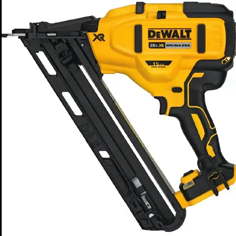 DEWALT  20V MAX XR Lithium-lon Cordless 15- Gauge Angled Finish Nailer (Tool Only)