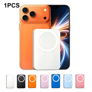 15w Wireless Charger Power Bank, 5000mah Portable Battery, Compatible with iPhone 17/16/15/14/13/12 Pro/pro Max Series