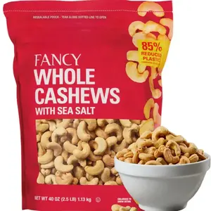 Kirkland Signature Fancy Whole Cashews - 2.5 lbs