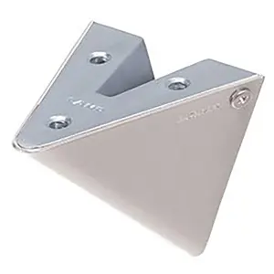 212 MAIN Sugatsune Silver Aluminum Triangle Bracket - 90 lbs Load Capacity, Cable Mount Accessory for Household Appliance Parts & Accessories