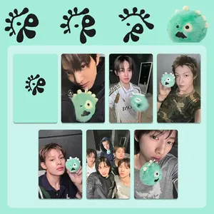 KPOP CORTIS Ball Ver. Sets Cartoon Plush Ball Pendant With 6Pcs COLOR OUTSIDE THE LINES Album Photocards MARTIN JAMES Fans Gift