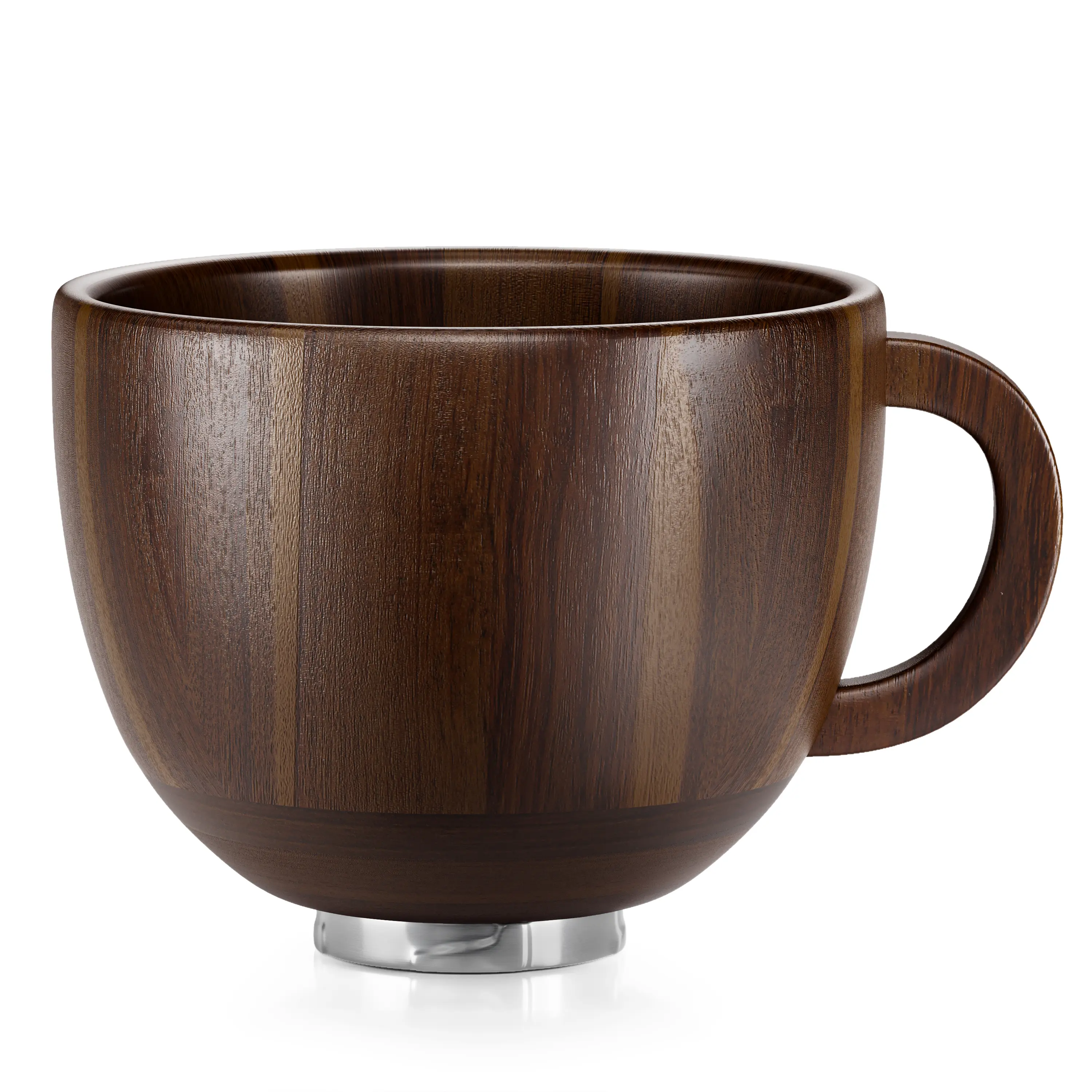 SpaceAid Wooden Bowl with Handle for Stand Mixer – Acacia Wood Mixing Bowl, 4.5–5 QT Tilt-Head Compatible SpaceAid Wooden Bowl with Handle for Stand Mixer – Acacia Wood Mixing Bowl, 4.5–5 QT Tilt-Head Compatible