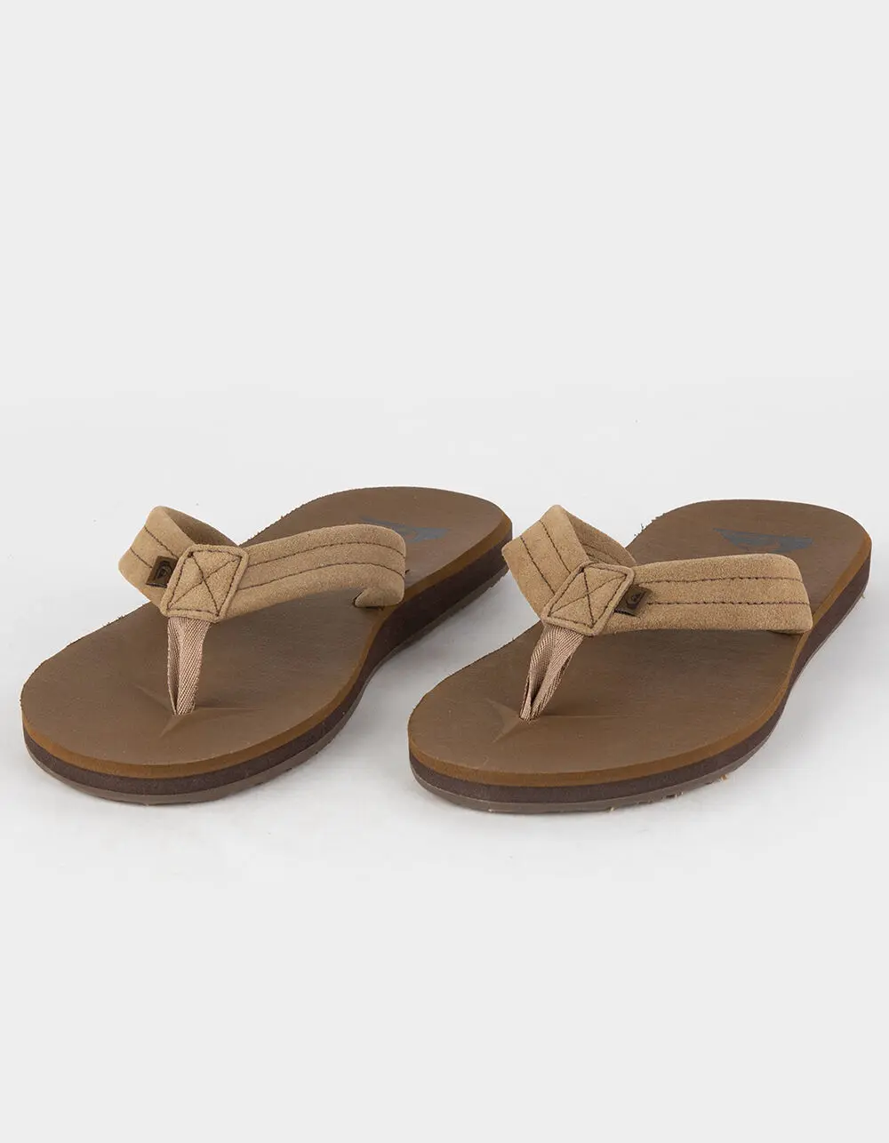 QUIKSILVER Carver Suede Mens Flip Flops