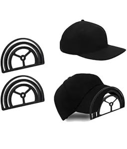 Hat shaper for baseball caps, made of plastic with a dual-slot design, hat curving band, practical and convenient-(1Set 3pes)New Year Gifts