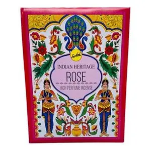 Rose Incense Sticks Indian Heritage 15 Gm
