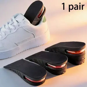 Invisible Height Increase Shoe Insoles for Men & Women, Shock Absorbing Sports Inserts, Detachable Comfortable Foot Pads, 1 Pair, Invisible Heightening Insoles, Height Increasing Insoles