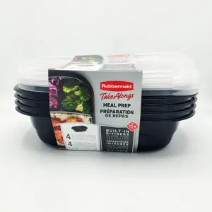 Rubbermaid  4.7 Cups Food Container - Pack of 4 - 4 Piece Per Pack