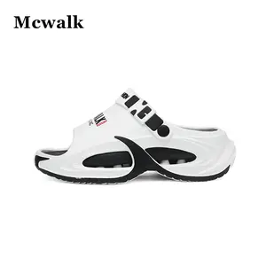 Comfortable Slip-On Slippers for Indoor & Outdoor 5cm Heel Height Soft EVA Cushion with Arch Support Non-Slip Stable Sole Easy to Clean Walking Shoes