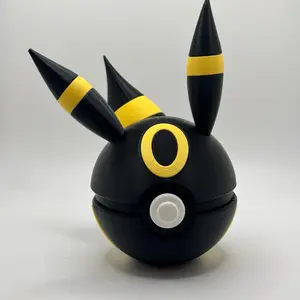 Decorative Umbreon themed Pokéball - Perfect for Lovers of Pokemon