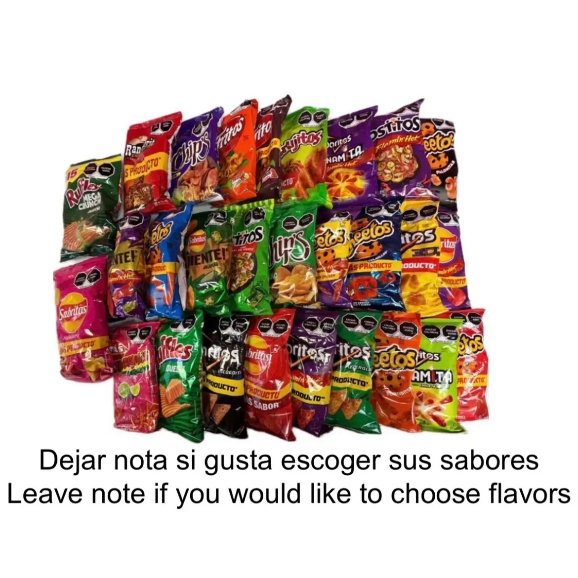 12 Sabrimix Mexican Chips Variety Pack 12 Sabrimix Mexican Chips Variety Pack