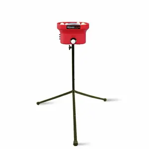 Heater Sports Mini Ball Machine Batting Practice Equipment Baseball Ball Set Pitches Up to 45-50 MPH Adjustable Speed & Height for All Skill Levels