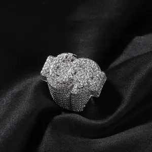 Dollar Sign Pinky Ring - Hip Hop Bling for Men | Street Status Symbol