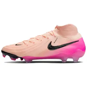 Nike Phantom Luna 2 Elite FG Men's Pink Football Cleats with Traction and Durability Trending Shoes, House White Official Shoes to Get / Maison Mihara