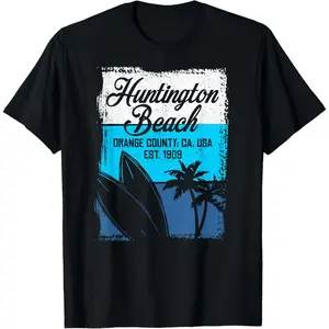 Cool Huntington Beach 2019 Surfing Competitions T-Shirt Made in USA