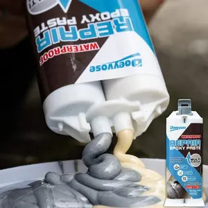 Doeyvose Epoxy Repair Paste, Quick Dry High Temperature Resistant, Ideal for Copper Decorative Items and Garage Tool Handles, Durable