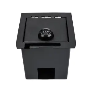 3mirrors Center Console Safe Gun Safe Console Vault Compatible with 2016-2021 Toyota Tacoma Replacement for 00016-35986