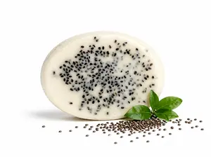 Chia Soap Bar / Jabón de Chía – Gentle Exfoliating Handmade Soap – Natural Skin Care – 100g