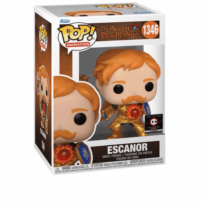 Funko Seven Deadly Sins Escanor 1346 CC Exclusive Vaulted
