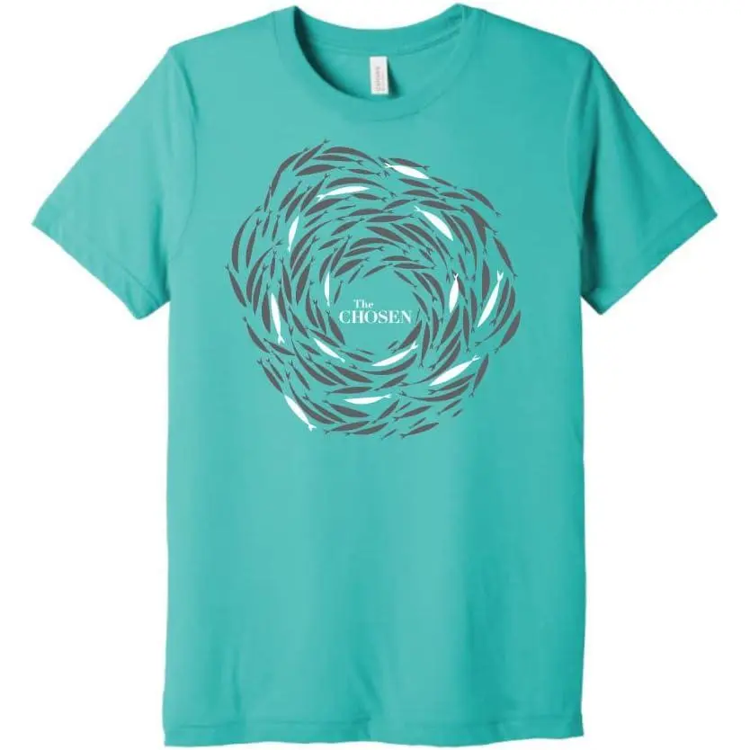 The Chosen Contra La Corriente Camiseta – Diseño Oficial de Trece Peces | Suave Camiseta de Trimezcla | Inspirada en la Serie de TV