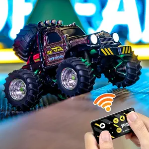 Mini Alloy Remote Control Off-Road Car, Electric Toy Vehicle, Boys Desktop Toys, Christmas Gifts, Birthday Present, Remote Controlled Car