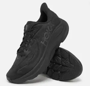 Hoka One One Clifton 10 Black 1162030-BBLC Mens Fashion Sneakers New
