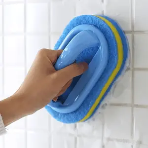Magic sponge multi-purpose non electric cleaning tool, used for shiny kitchens, bathrooms, glass, walls, toilets, ceramics, Scrubbing Pad