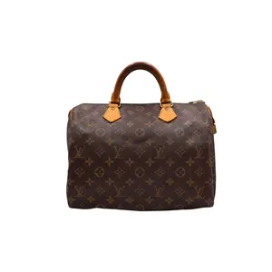 Pre-owned Louis Vuitton coated canvas Shoulder Bags Monogram Canvas Speedy 30 Boston Bag TH0062(4900000154566)