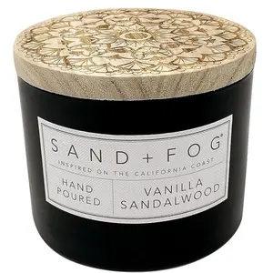 Sand +Fog scented candles for home decor and ornaments