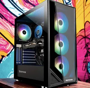 Custom Build ARGB Desktop i7 PC 32GB RAM 2TB SSD RTX 5060 Win11 GAMING READY
