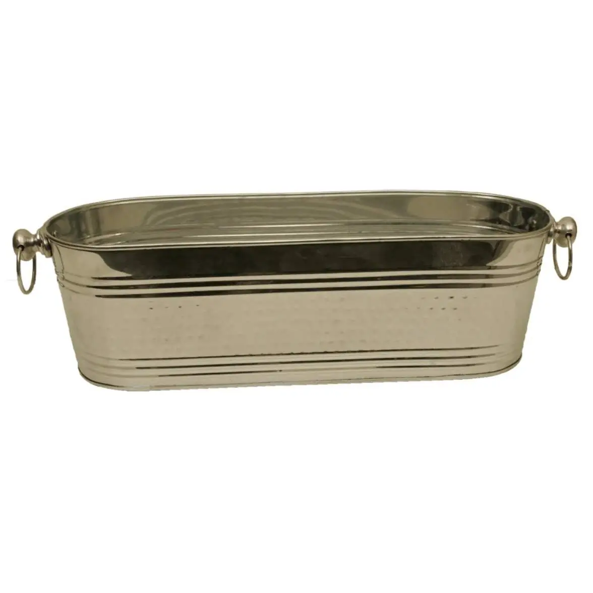Polished Silver Beverage Bucket