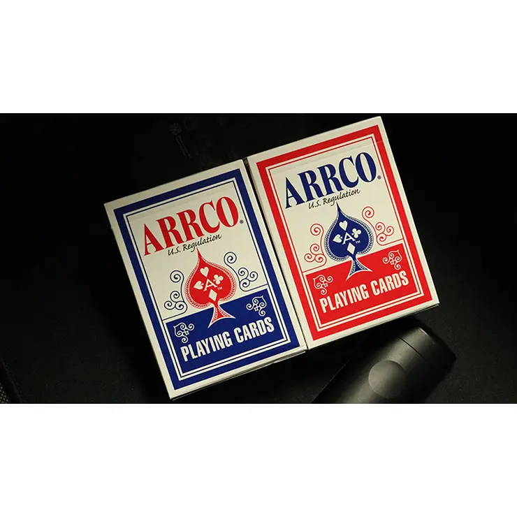 US PLAYING CARD CO Arrco Classic Gaff Playing Cards - Collector’s Single Deck, Elegant Back Design, 12+ Years Age Recommendation, Gaff Cards