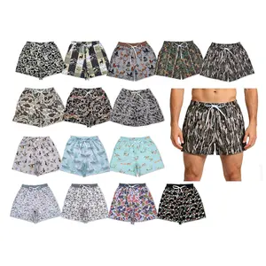 Men's Quick-Dry Camo Swim Trunks, Swimwear for Summer Sports & Outdoor Activities